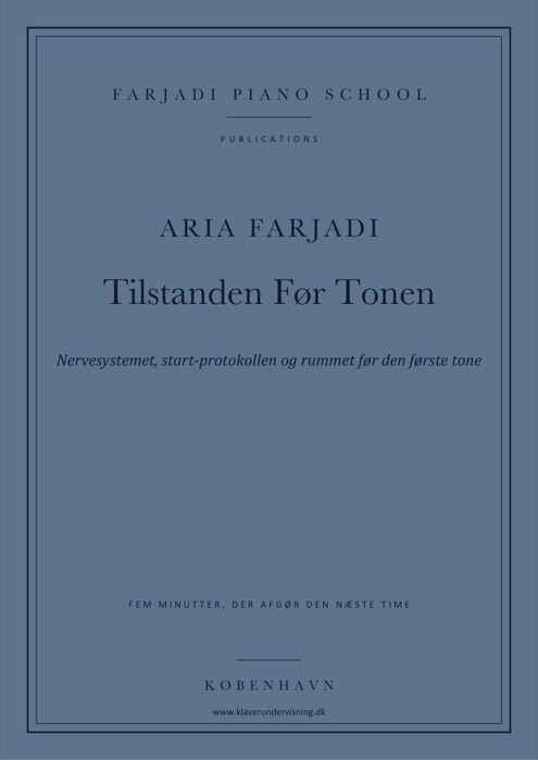 Bind 1: Tilstanden Før Tonen