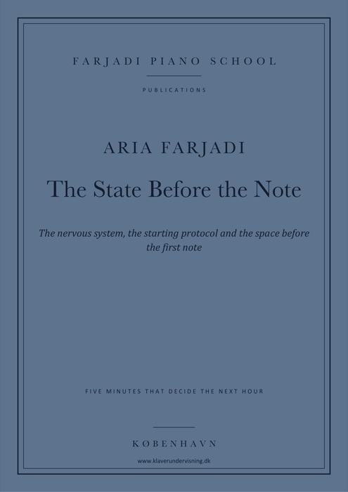 Del 1: The State Before the Note