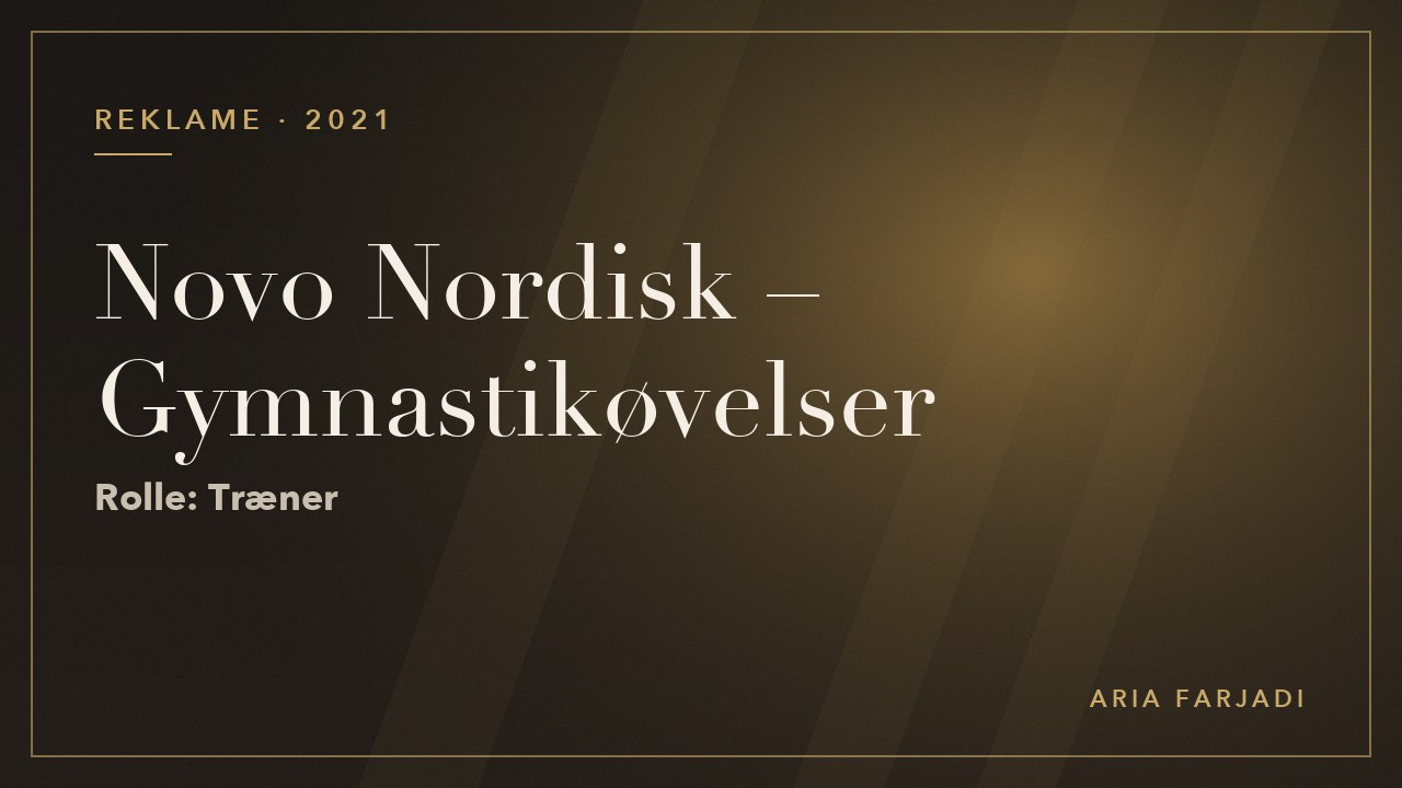 Novo Nordisk – Gymnastikøvelser