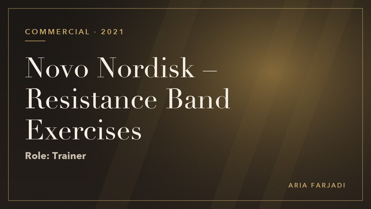 Novo Nordisk – Övningar med motståndsband