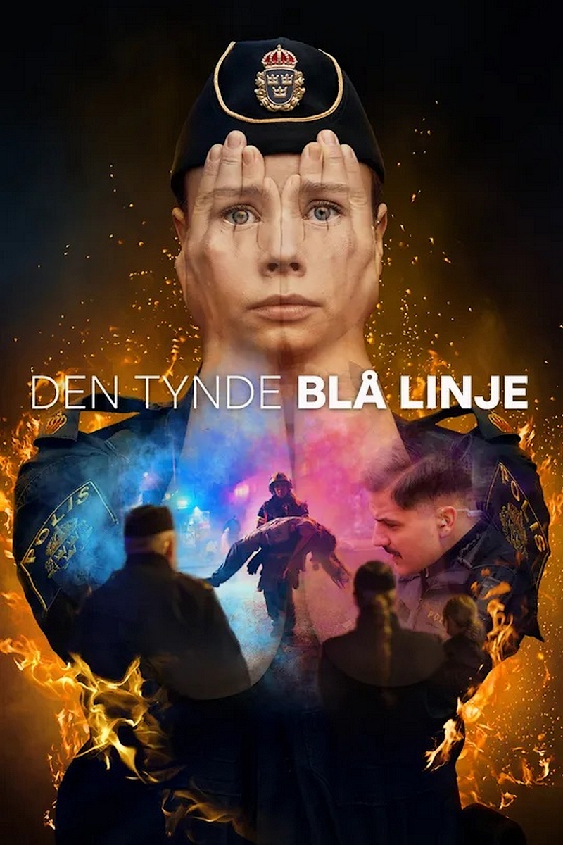 Plakat: Den tunna blå linjen, sæson 3 (2024)